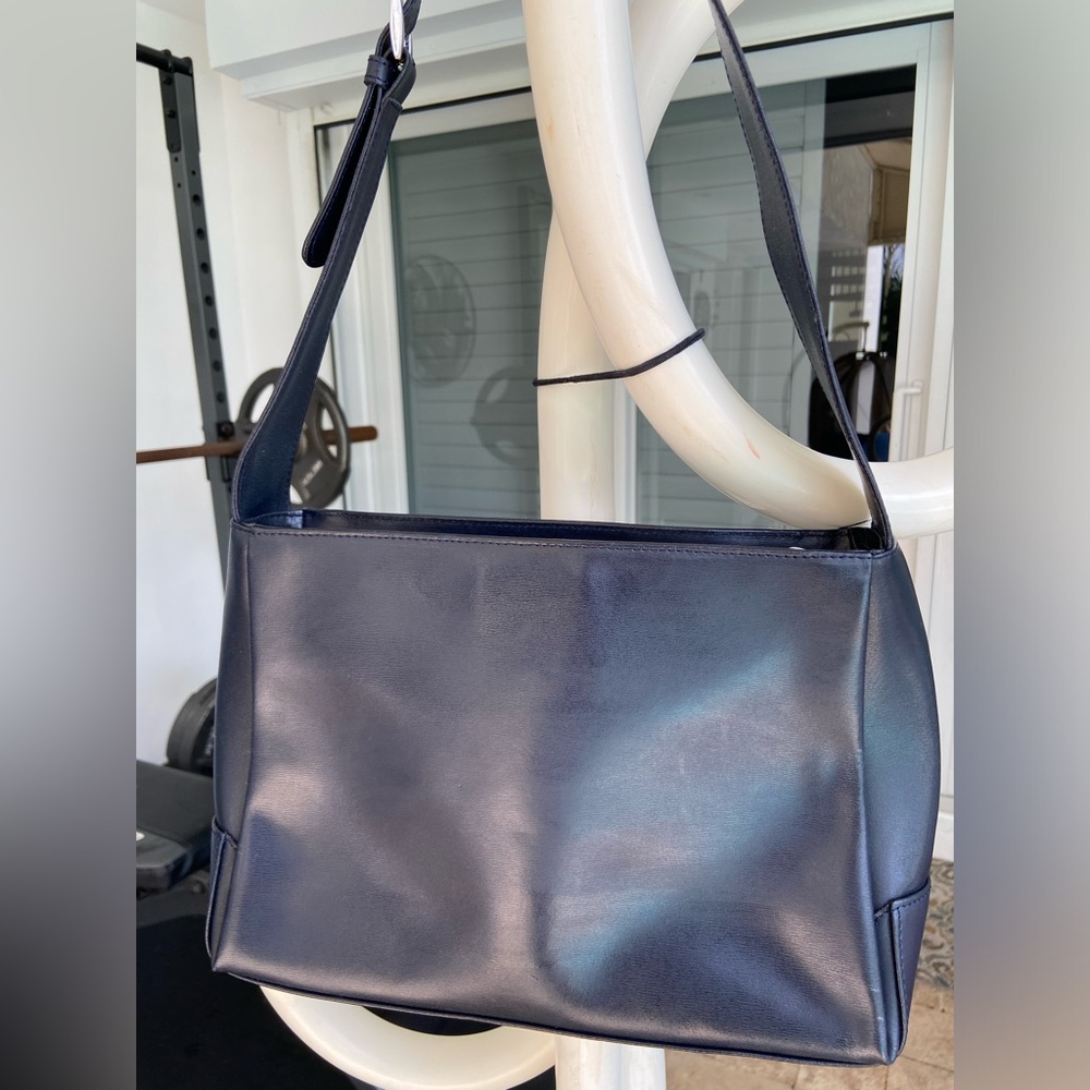 Stylish Dark Blue Women's Shoulder Bag